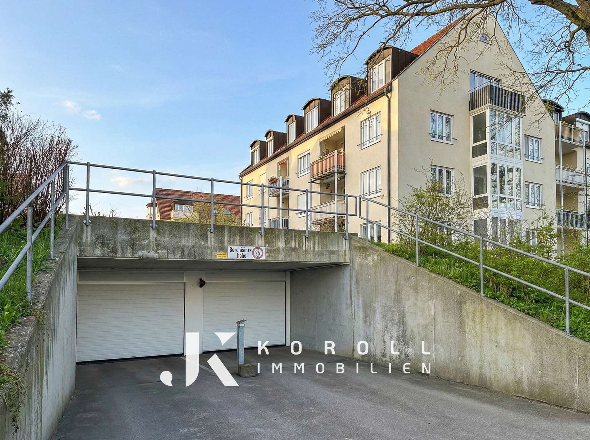 Zugang zur Tiefgarage